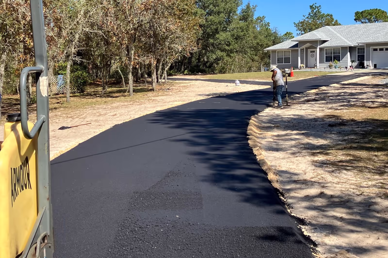 Asphalt paving 2 — Texas Asphalt Services paving project