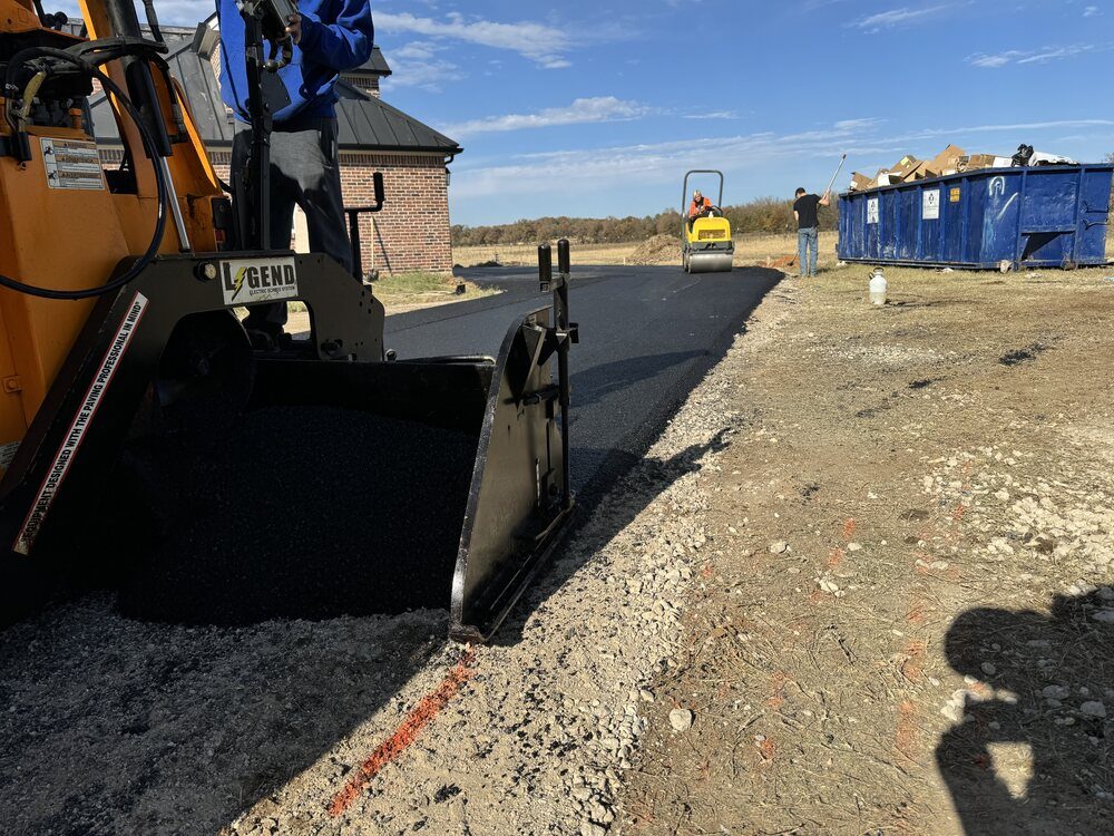Residential Paving 1 — Texas Asphalt Services paving project
