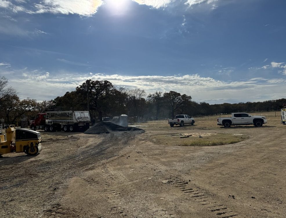 Asphalt paving 3 — Texas Asphalt Services paving project